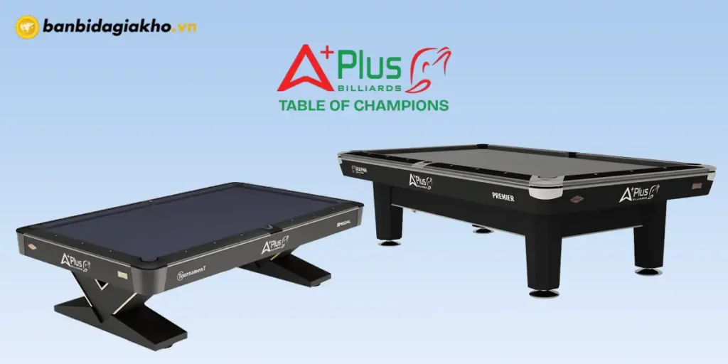 Mua Bàn Bida Aplus Chuẩn Thi Đấu 3 Thương hiệu Aplus Billiards