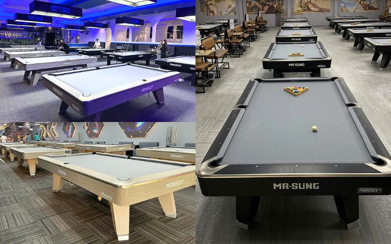 BÀN BIDA LỖ RASSON ACURRA NHẬP TRUNG 11 giới thiệu về hai mẫu bàn bida lỗ Rasson Acurra nhập trung