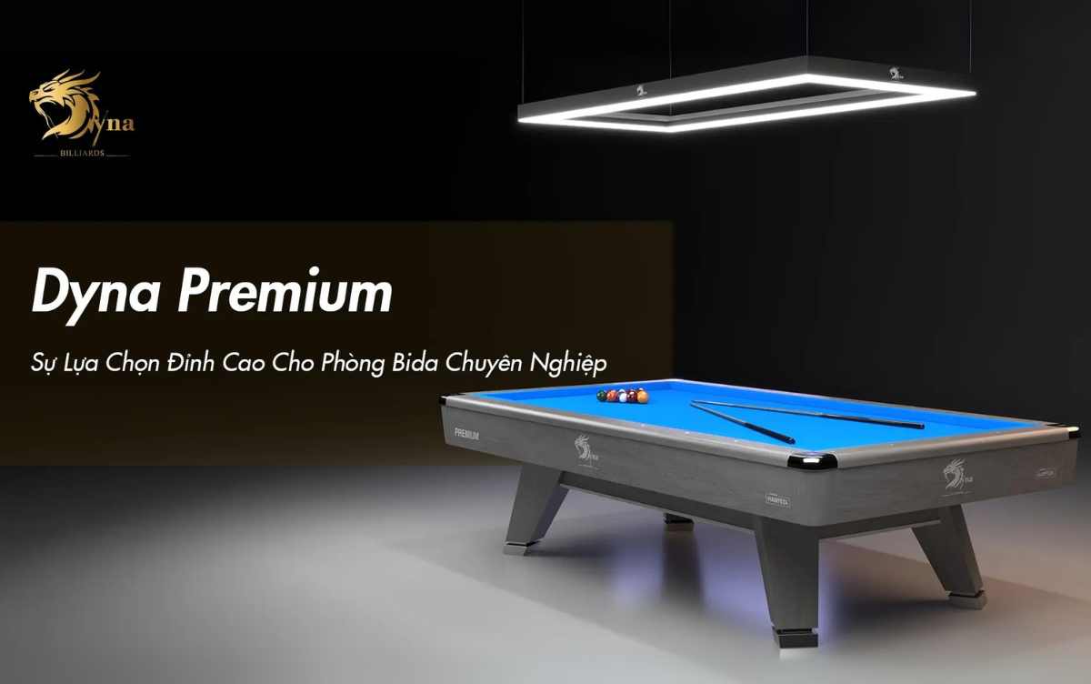 Giá bàn bida líp 2025 – Cập nhật bảng giá & địa chỉ mua uy tín 6 BÀN BIDA LÍP DYNA PREMIUM